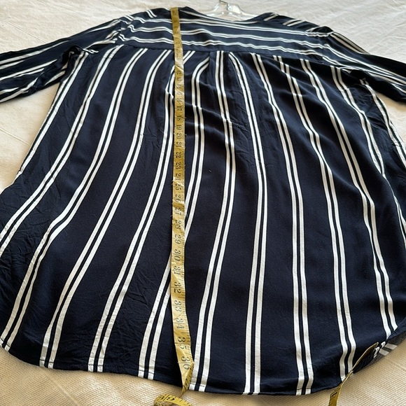 🔥H&M pullover, dress bathing suit cover long shirt 100% VISCOSE size 6 - Picture 12 of 12